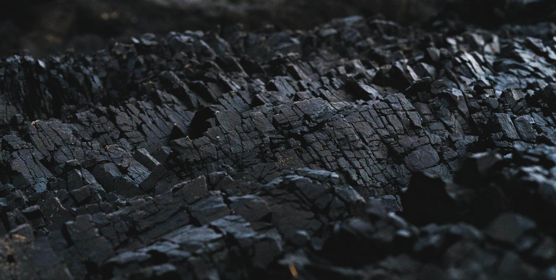 Mining landscape background